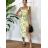 Langes Partykleid mit Riemchen für Damen (Einheitsgröße S/M) ITALIAN FASHION IMM235602