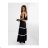 Damen Plus Size (42-46) langes elegantes ärmelloses Partykleid POLISH FASHION PMLBC23265-10 -   weiß -   S / M