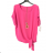 Tunika Kurzarm Frauen (uni s-l) ITALIAN FASHION IMD20123 M / L Kerosin