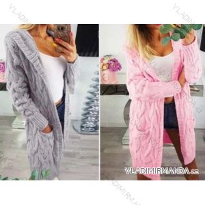 Damen-Strickjacke mit langen Ärmeln (Einheitsgröße S/M) ITALIAN FASHION IMWKK232891