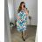Kurzärmliges Sommerkleid für Damen (Einheitsgröße S/M) ITALIAN FASHION IMM23M20814  pink