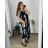 Langarm-Hemdkleid für Damen (S/M EINHEITSGRÖSSE) ITALIAN FASHION IMWD232607