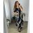 Langarm-Hemdkleid für Damen (S/M EINHEITSGRÖSSE) ITALIAN FASHION IMWD232607