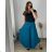 Lange Sommer-Haremshose für Damen (42/44/46 Einheitsgröße) ITALIAN FASHION IM424361 48/50 růžová starorůžová