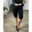 Damen-Stretch-Shorts in Übergröße (54/56 Einheitsgröße) ITALIAN FASHION IM424432  schwarz