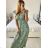 Damen-Sommerkleid mit kurzen Ärmeln und Fransen im Carmen-Stil (M/L, XL/2XL, Einheitsgröße) ITALIAN FASHION IMB23B231