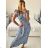 Damen-Sommerkleid mit kurzen Ärmeln und Fransen im Carmen-Stil (M/L, XL/2XL, Einheitsgröße) ITALIAN FASHION IMB23B231 -   grün -   M / L