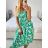 Damen-Sommerkleid mit kurzen Ärmeln und Fransen im Carmen-Stil (M/L, XL/2XL, Einheitsgröße) ITALIAN FASHION IMB23B231