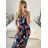 Elegantes, ärmelloses langes Kleid von Icecool für Damen (M/L, XL/XXL) AINUOSI ITALIAN FASHION IMB2322-22