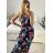 Elegantes, ärmelloses langes Kleid von Icecool für Damen (M/L, XL/XXL) AINUOSI ITALIAN FASHION IMB2322-22