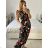 Elegantes, ärmelloses langes Kleid von Icecool für Damen (M/L, XL/XXL) AINUOSI ITALIAN FASHION IMB2322-22 M / L schwarz