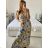 Ärmelloses Icecool-Sommerkleid für Damen (M/L, XL/2XL) AINUOSI ITALIAN FASHION IMB249079 -   blau -   XL/2XL