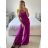 Langer, eleganter trägerloser Overall für Damen (Einheitsgröße S/M) ITALIAN FASHION IMWKK23919/DUR