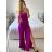 Langer, eleganter trägerloser Overall für Damen (Einheitsgröße S/M) ITALIAN FASHION IMWKK23919/DUR