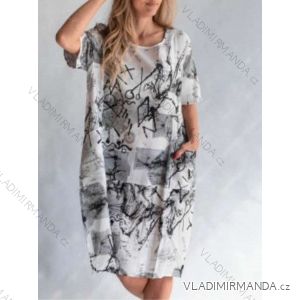 Damen T-Shirt Kurzarm (S / M / L ONE SIZE) ITALIAN FASHION IMWC222158