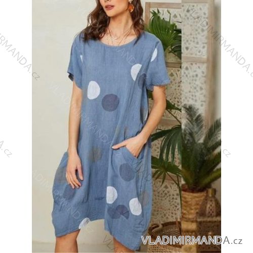 Damen T-Shirt Kurzarm (S / M / L ONE SIZE) ITALIAN FASHION IMWC222158