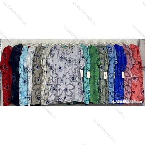 Damen T-Shirt Kurzarm (S / M / L ONE SIZE) ITALIAN FASHION IMWC222158