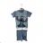 Set Sommer/Strand-Set T-Shirt Kurzarm und Shorts Lilo Kinder Junge (3-8 Jahre) SETINO LIL24-1324