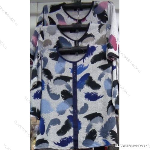 T-Shirt Frauen 3/4 Ärmel (xl-3xl) ERBOSSI K282
