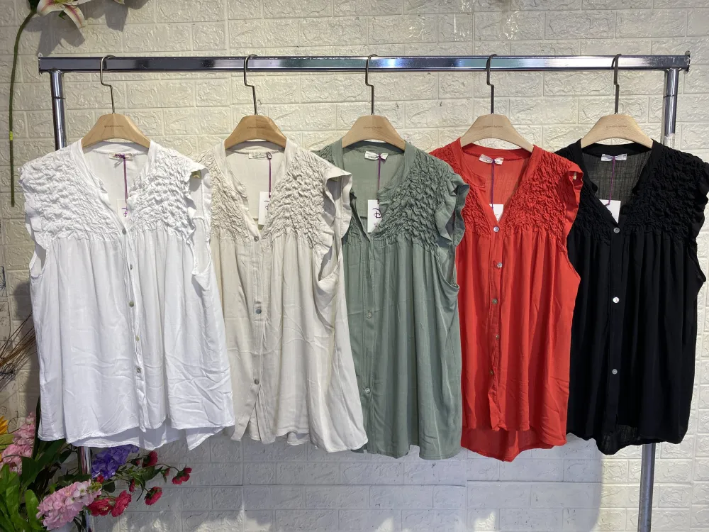 Ärmelloses Damenhemd (S/M EINHEITSGRÖSSE) ITALIAN FASHION IMPGM2430724