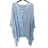 Tunika Oversize Kurzarm Damen Übergröße (54/58 EINHEITSGRÖSSE) ITALIAN FASHION IMBM24076