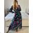 Sommerkleid Carmen aus Musselin für Damen (Einheitsgröße S/M) ITALIAN FASHION IMWE231506 S / M schwarz