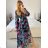 Sommerkleid Carmen aus Musselin für Damen (Einheitsgröße S/M) ITALIAN FASHION IMWE231506 S / M schwarz