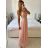 Trägerloses kurzes Partykleid für Damen (Einheitsgröße S/M) ITALIAN FASHION IMPSH23C662 -   pink -   S / M