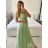 Langes, elegantes, ärmelloses Partykleid für Damen (Einheitsgröße S/M) ITALIAN FASHION IMPSH2420023