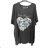 T-Shirt Langarm Damen (uni M-L) TURKISH MODA TM920008