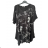 T-Shirt Langarm Damen (uni M-L) TURKISH MODA TM920008  türkis