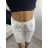 Lange Leinenhose für Damen (Einheitsgröße S/M/L) ITALIAN FASHION IMC24164