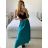 Mittellanger Satinrock für Damen (Einheitsgröße S/M) ITALIAN FASHION IMM23UN6886