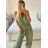 Langer, eleganter, ärmelloser Damen-Overall (Einheitsgröße S/M) ITALIAN FASHION IMWGS231166 -   weiß -   M / L
