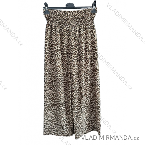 Lange Damen-Sommerhose mit Leopardenmuster (S/M/L Einheitsgröße) ITALIAN FASHION IMWCP24265