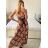 Eiskaltes ärmelloses langes Sommerkleid für Damen (S/M/L ONE SIZE) ITALIAN FASHION IMM22974