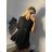 Übergroßes Kleid mit Fliege für Damen (S / M / L / XL / 2XL ONE SIZE) ITALIAN FASHION IMD22493