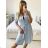 Sommer-Baumwollkleid für Damen (UNI S-L) ITALIAN FASHION IM423521 -   pink -   M / L