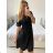 Sommer-Baumwollkleid für Damen (UNI S-L) ITALIAN FASHION IM423521 -   pink -   M / L