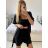 Sommer-Tunika- und Shorts-Set für Damen (Einheitsgröße S/M/L) ITALIAN FASHION IMWAH24600