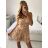 Elegantes ärmelloses Sommerkleid für Damen (S/M EINHEITSGRÖSSE) ITALIAN FASHION IMPGM232688 žlutá S / M