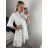 Elegantes ärmelloses Spitzenkleid für Damen (S/M EINHEITSGRÖSSE) ITALIAN FASHION IMWGS231829 -   weiß -   M / L