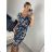 Ärmelloses Icecool-Sommerkleid für Damen (M/L, XL/2XL) AINUOSI ITALIAN FASHION IMB239571 XL/2XL blau