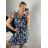 Ärmelloses Icecool-Sommerkleid für Damen (M/L, XL/2XL) AINUOSI ITALIAN FASHION IMB239571 XL/2XL blau