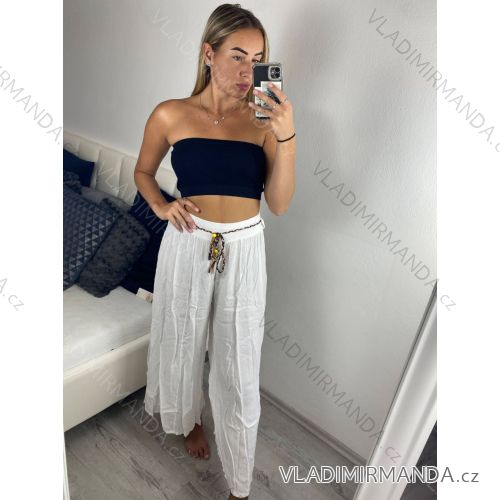 Lange Sommer-Haremshose für Damen (42/44/46 Einheitsgröße) ITALIAN FASHION IM424361