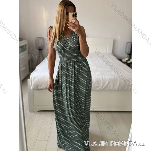 Ärmelloses Icecool-Sommerkleid für Damen (M/L, XL/2XL) AINUOSI ITALIAN FASHION IMB247791