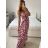 Langes trägerloses Sommerkleid für Damen (S/M EINHEITSGRÖSSE) INDIAN FASHION IMPEM23G37