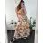 Langes Sommer Damenkleid (uni s-m) ITALIAN FASHION IMM20119