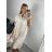 Sommerliches Leinen-Hemdkleid für Damen (L/XL EINHEITSGRÖSSE) ITALIAN FASHION IM722LENA/DR - Schwarz - S/M