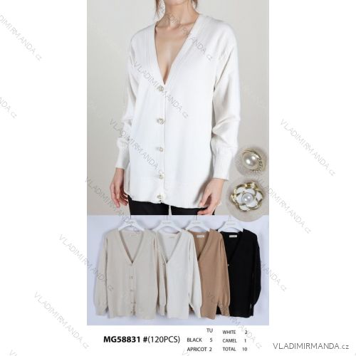 Sommerkleid Carmen aus Musselin für Damen (Einheitsgröße S/M) ITALIAN FASHION IMWE231506